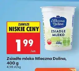 Biedronka Zsiadłe mleko Mleczna Dolina, 400 g oferta