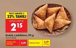 Biedronka Rożek z jabłkiem , 95 g oferta