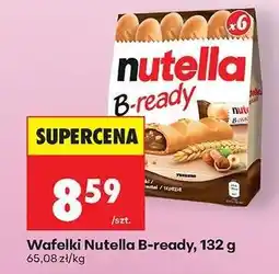 Biedronka Wafelki Nutella B-ready, 132 g oferta