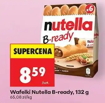 Biedronka Wafelki Nutella B-ready, 132 g oferta