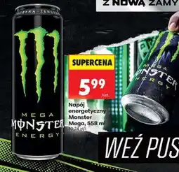 Biedronka Napój energetyczny Monster Mega, 558 ml oferta