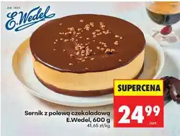 Biedronka Sernik z polewą czekoladową E.Wedel, 600 g oferta