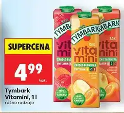 Biedronka Tymbark Vitamini, 1 l oferta