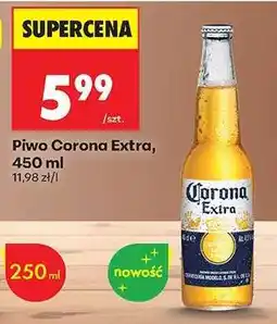 Biedronka Piwo Corona Extra, 450 ml oferta