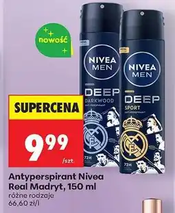 Biedronka Antyperspirant Nivea Real Madryt, 150 ml oferta