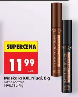 Biedronka Maskara XXL Niuqi, 8 g oferta