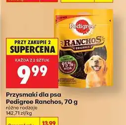 Biedronka Przysmaki dla psa Pedigree Ranchos, 70 g oferta