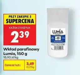 Biedronka Wkład parafinowy Lumia , 150 g oferta