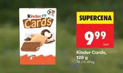 Biedronka Kinder Cards, 128 g oferta