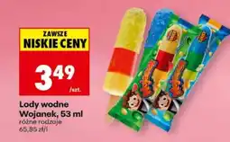 Biedronka Lody wodne Wojanek, 53 ml oferta