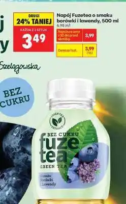 Biedronka Napój Fuzetea o smaku borówki i lawendy, 500 ml oferta