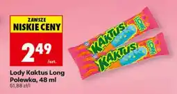 Biedronka Lody Kaktus Long Polewka, 48 ml oferta
