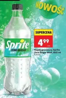 Biedronka Napój gazowany Sprite Zero Sugar Mint, 850 ml oferta