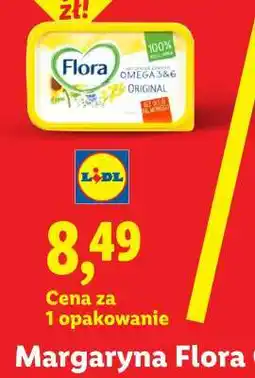 Lidl Margaryna FLORA oferta
