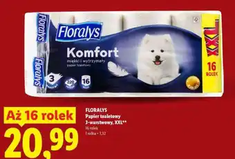 Lidl FLORALYS Papier toaletowy oferta