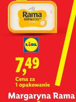 Lidl Margaryna RAMA oferta