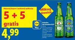 Lidl Heineken lub Heineken, 0.0% oferta