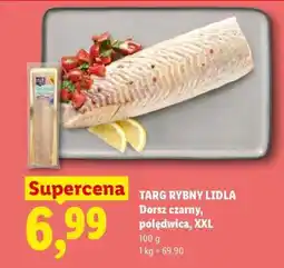 Lidl Targ Rybny Lidla Dorsz czarny, polędwica, XXL oferta
