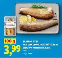 Lidl SEAMOR RYBY Wędzony morszczuk, tusza oferta