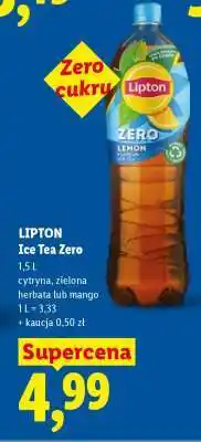 Lidl LIPTON Ice Tea Zero oferta