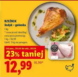 Lidl Rzeźnik Indyk – golonka oferta