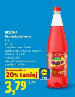 Lidl HELLENA Oranżada czerwona oferta