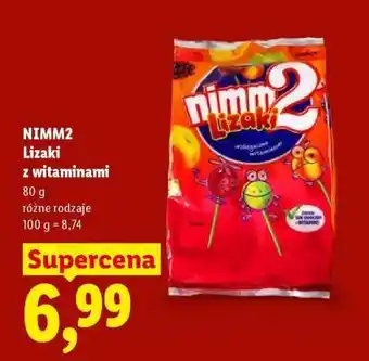 Lidl NIMM2 Lizaki z witaminami oferta