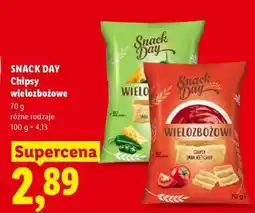 Lidl SNACK DAY Chipsy wielozbożowe oferta