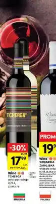 Intermarche Wino Tcherga wybrane rodzaje oferta