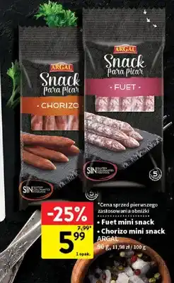 Intermarche Fuet mini snack oferta