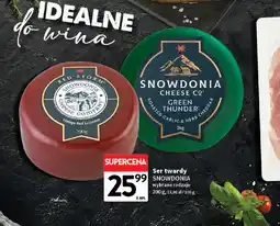 Intermarche Ser twardy Snowdonia wybrane rodzaje oferta