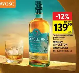 Intermarche Whisky singleton andalucia reserva oferta