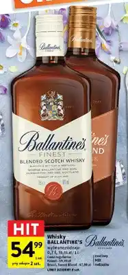Intermarche Whisky ballantine's wybrane rodzaje oferta