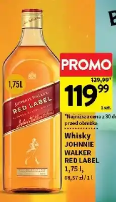 Intermarche Whisky johnnie walker red label oferta