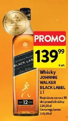 Intermarche Whisky johnnie walker black label oferta