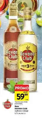 Intermarche Rum havana club wybrane rodzaje oferta