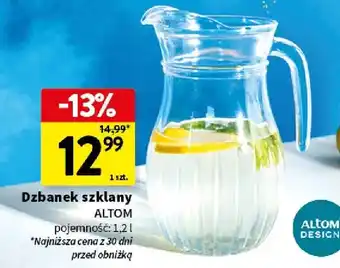 Dzbanek szklany 1szt