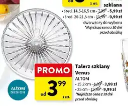 Intermarche Talerz szklany Venus 15,2cm oferta