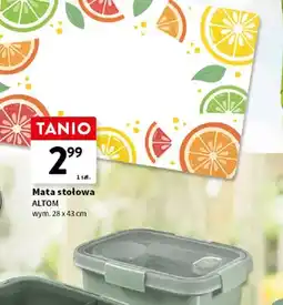 Intermarche Mata stołowa wym. 28x43cm oferta