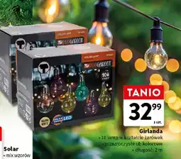 Intermarche Girlanda 10 lamp w kształcie żarówek oferta