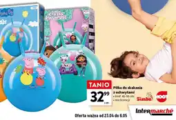Intermarche Piłka do skakania z uchwytami śred. 45-50cm mix licencji oferta