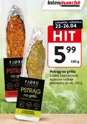 Pstrąg na grilla z pieprzem cytrynowym