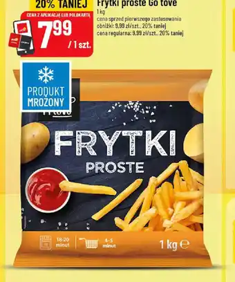 Polomarket Frytki proste Go tove oferta