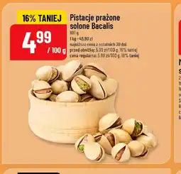 Polomarket Pistacje prażone solone Bacalis oferta