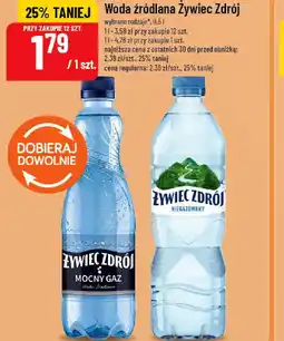 Polomarket Woda źródlana Zywiec Zdrój oferta