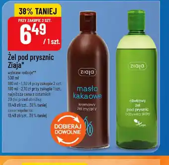 Polomarket Zel pod prysznic Ziaja oferta