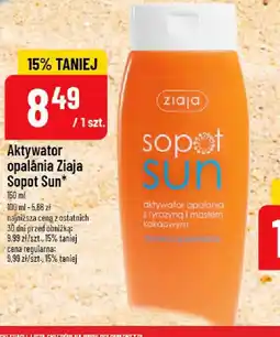 Polomarket Ziaja Aktywator opalania Sopot Sun oferta