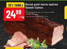 Polomarket Boczek paski mocno wędzony Rzeźnik Szymon oferta