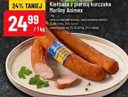 Polomarket Kiełbasa z piersią kurczaka Morliny Animex oferta