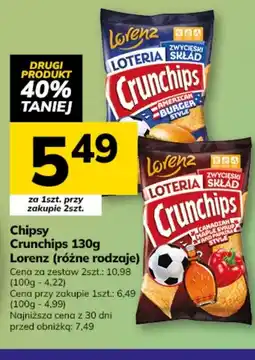 Hitpol Lorenz Chipsy Crunchips oferta